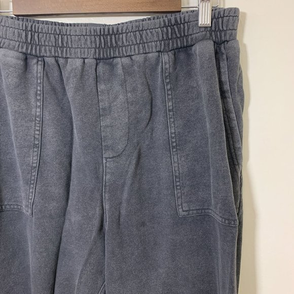 Blank NYC straight leg high waisted sweatpants faded black L - Picture 2 of 6